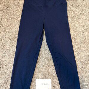 Women with Control Navy Knit Pants MP Pull On with Seam down middle back legs